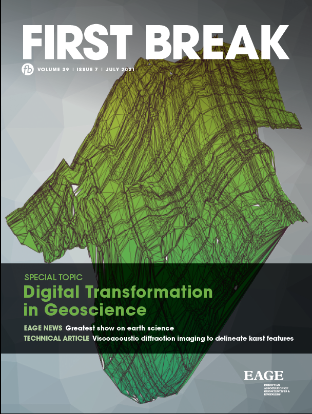 EAGE First Break Special Issue: Digital Transformation in Geoscience